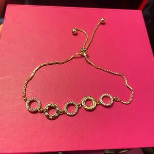 Gold Circle Bracelet BRAND NEW